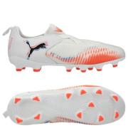 PUMA Future 8 Match Laceless FG/AG Untamed - PUMA White/PUMA Svart/Glø...
