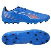PUMA Ultra 6 Play MG Untamed - Ultra Blue/PUMA White/Glødende rød