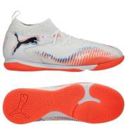 PUMA Future 8 Match + Mid IT Untamed - PUMA White/PUMA Svart/Glødende ...