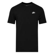 Nike T-skjorte NSW Club - Svart/Hvit