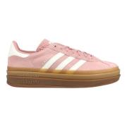 adidas Originals Sneaker Gazelle Bold - Rosa/Off White/Brun Kvinner