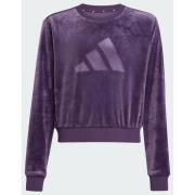 Adidas Girl Holiday Glam Cropped Sweatshirt