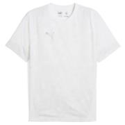 PUMA Trenings T-Skjorte teamCUP - PUMA White/Puma Sølv/Grå