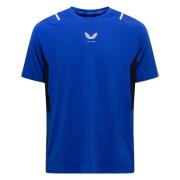 Castore Trenings T-Skjorte Apex AerTek - Azurblå/Navy/Reflekterende sø...