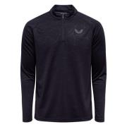 Castore Treningsskjorte 1/4 glidelås AerTek All-Over Print - Svart