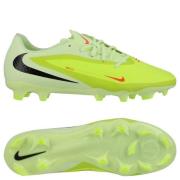 Nike Phantom 6 Academy Low Cut MG Max Voltage - Gønn/Svart/Hyper Crims...