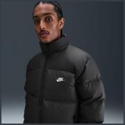 M NK TF CLUB PUFFER JACKET 650 BLACK/WHITE