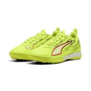 PUMA Ultra 6 Play Mid + TT Unleashed - Gul/PUMA Svart/Glødende rød/Lim...