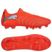 PUMA Future 9 Play FG/AG Unleashed - Glødende rød/PUMA White/PUMA Svar...