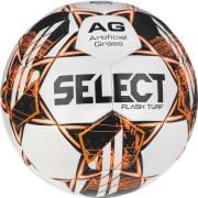 Select Fotball Flash Turf Kunstig gress V23 - Hvit/Oransje