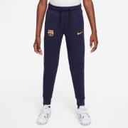 Barcelona Joggebukse NSW Tech Fleece - Lilla/Gul Barn