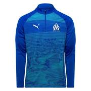 - Marseille Treningsskjorte 1/4 glidelås - Royal Sapphire/Team Aqua