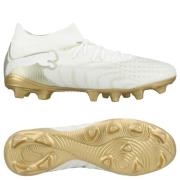 PUMA Future 9 Match FG/AG White Gold - PUMA White/Metallisk gull/PUMA ...