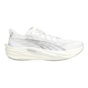PUMA Løpesko Deviate Nitro 4 - PUMA White/Grå Kvinner