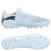 PUMA Future 9 Match Fusion Low Cut MG Dreamrush - Isblå/Blue Jewel