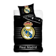 Real Madrid Sengesett 140 x 200 cm - Svart