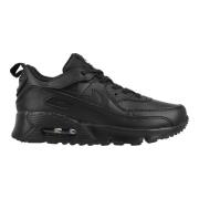 Nike Sneaker Air Max 90 EasyOn - Svart/Hvit Barn