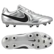 Nike Tiempo Ligera Pro FG - Metallisk sølv/Svart LIMITED EDITION