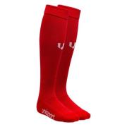 Unisport Fotballsokker - rød/Hvit